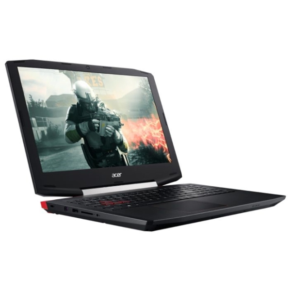 ნოუთბუქი Acer VX5-591G-78U8, Black, Intel® Core™ i7-7700HQ, 15,6" FHD Acer ComfyView LED LCD, HD Webcam, NVIDIA® GeForce® GTX 1050, 16GB DDR4, 256GB SSD, No DVD, SD card Reader, 802.11b/g/n + BT, 3CELL Li-ion.