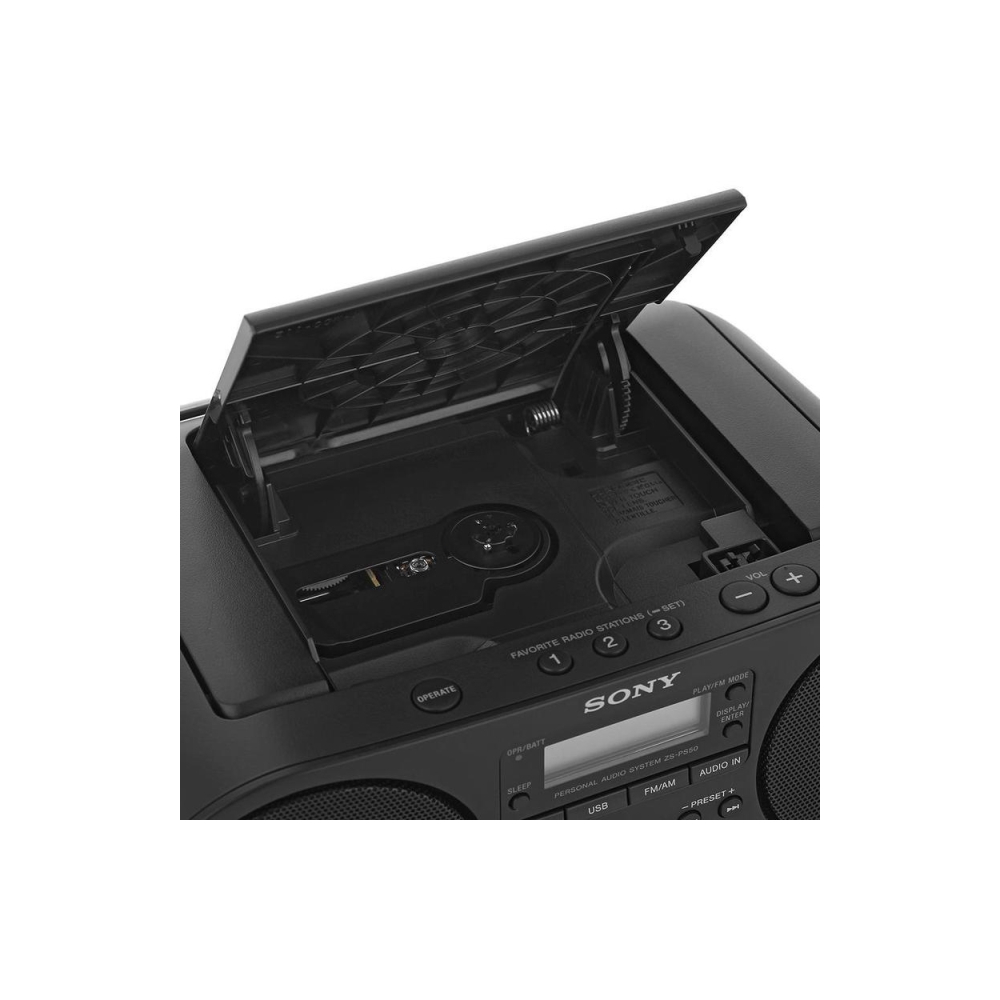 მინი მუსიკალური ცენტრი  SONY Boombox ZSPS50B.RU5