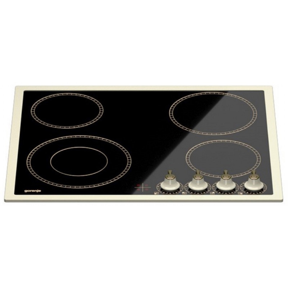 ჩასაშენებელი ელექტრო ქურის ზედაპირი Gorenje EC642CLI, Built-in electric Cooktop, Black