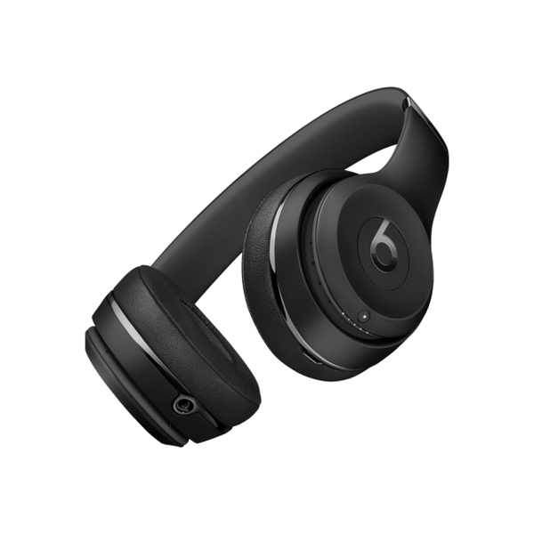 ყურსასმენი  BEATS BY DR DRE BEATS SOLO3 WIRELESS ON-EAR HEADPHONES - BLACK, MODEL A1796 (MP582ZMA)