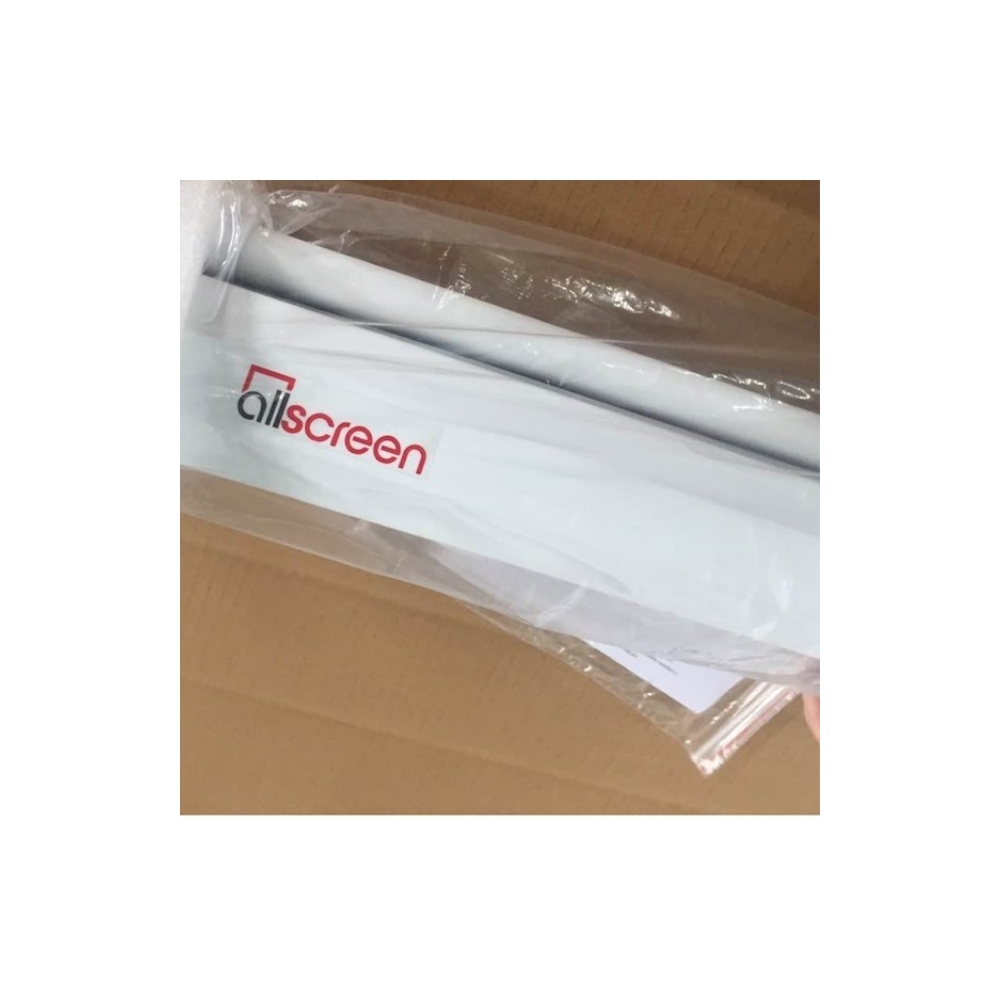 პროექტორის ეკრანი ALLSCREEN MANUAL PROJECTION SCREEN 221X125CM HD FABRIC CWP-100169