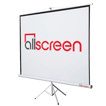 პროექტორის ეკრანი ALLSCREEN TRIPOD PROJECTION SCREEN 200X200CM HD FABRIC CTP-8080 110 inch