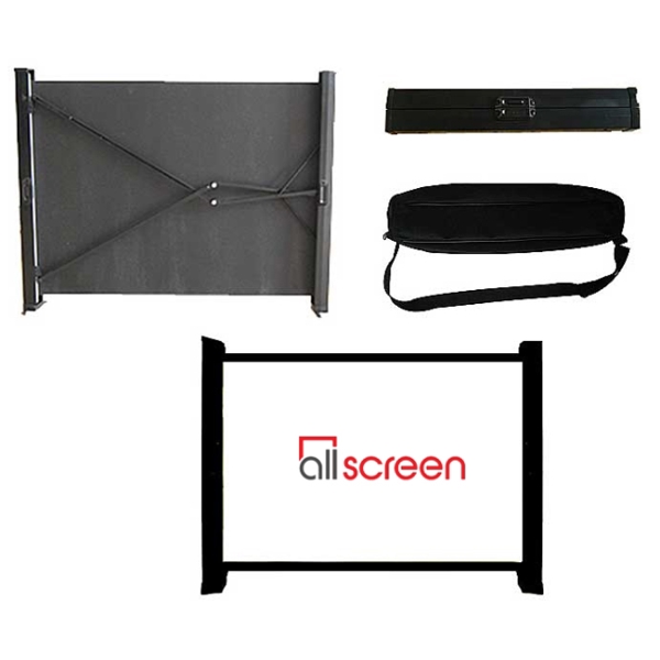 პროექტორის ეკრანი ALLSCREEN CFFP1008 10MX8M THEATER REMOVABLE FOLDABLE ROLL UP PROJECTION SCREEN OUTDOOR / INDOOR