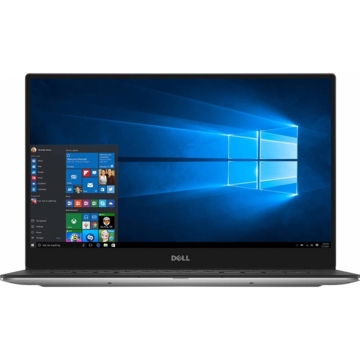 ნოუთბუქი DELL XPS 13 (9360) Silver / i5-7200U (3MB Cache, up to 3.1GHz) /13.3 inch FHD (1920 x 1080) 