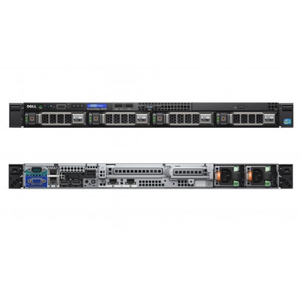 სერვერი DELL PowerEdge R430 / 2.5" Chassis with up to 8 Hard Drives /1xIntel Xeon E5-2620v4 2.10GHz