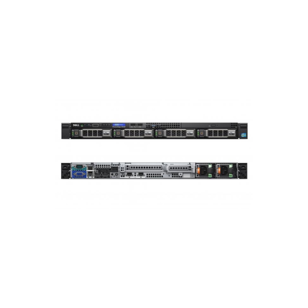 სერვერი DELL PowerEdge R430 / 2.5" Chassis with up to 8 Hard Drives /1xIntel Xeon E5-2620v4 2.10GHz