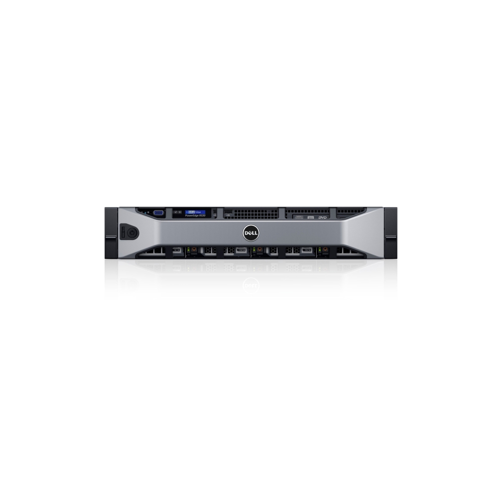 სერვერი DELL PowerEdge R530 / 3.5" Chassis with up to 8 Hard Drives /1xIntel Xeon E5-2620v4 2.10GHz 