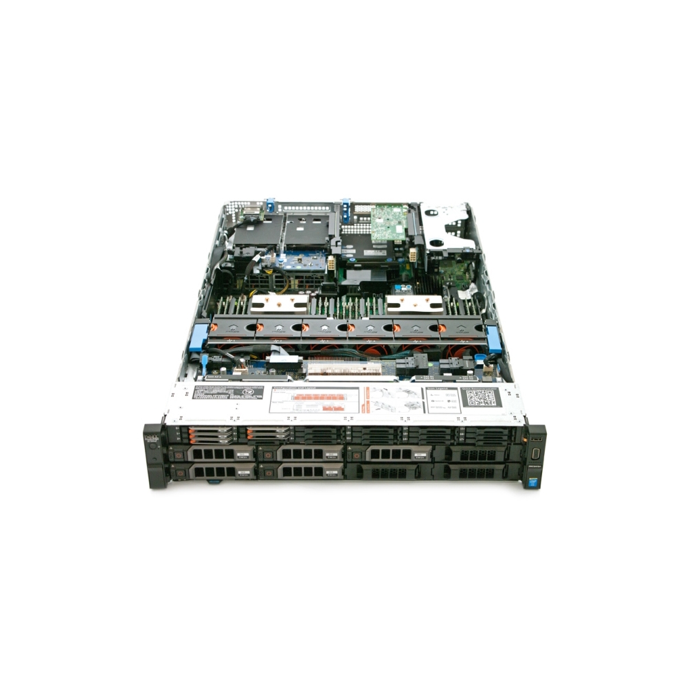 სერვერი DELL PowerEdge R730xd / 3.5" Chassis with up to 12 Hard Drives /2xIntel Xeon E5-2620 v4 2.1GHz 