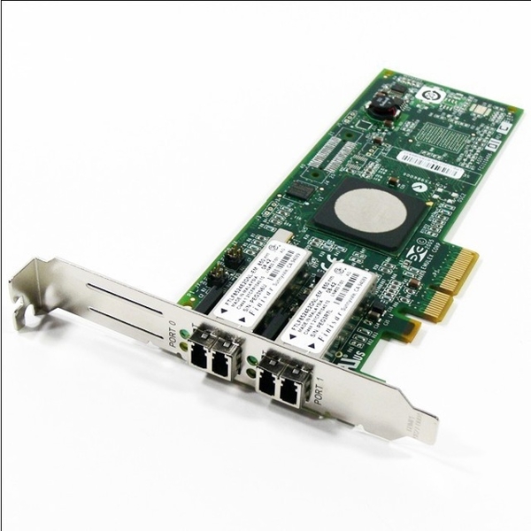 ქსელის ბარათი DELL QLE2562 Dual Channel 8Gb Optical Fibre Channel HBA PCIe, Low Profile - Kit 