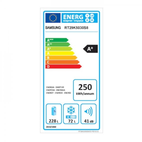 მაცივარი  SAMSUNG   RT29K5030S8/WT/O