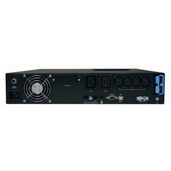 უწყვეტი კვების წყარო TRIPP-LITE 2200 VA / 1600 W Double-Conversion UPS, 2U Rack/Tower, Extended Run, SNMPWEBCARD Option, USB, DB9 Serial