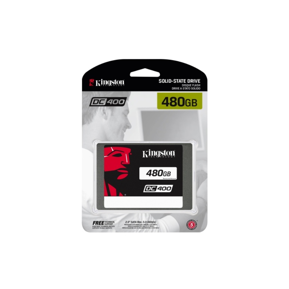 მყარი დისკი Kingston DC400 480GB SSDNow SATA 3 2.5