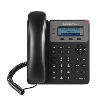 IP ტელეფონი Grandstream GXP1615 IP-Phone PoE: 1 SIP account, 2 line keys, 3-way conferencing