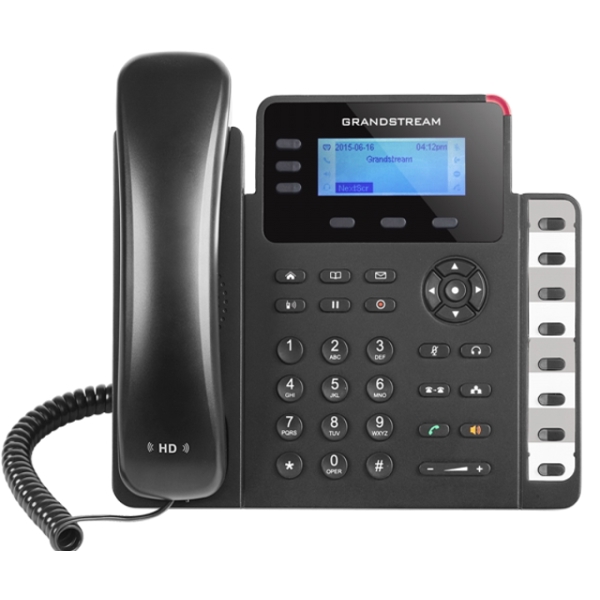 IP ტელეფონი Grandstream GXP1630 IP-Phone 2-lines, 8-BLF, Gigabit port: 3 SIP accounts, 3 line keys