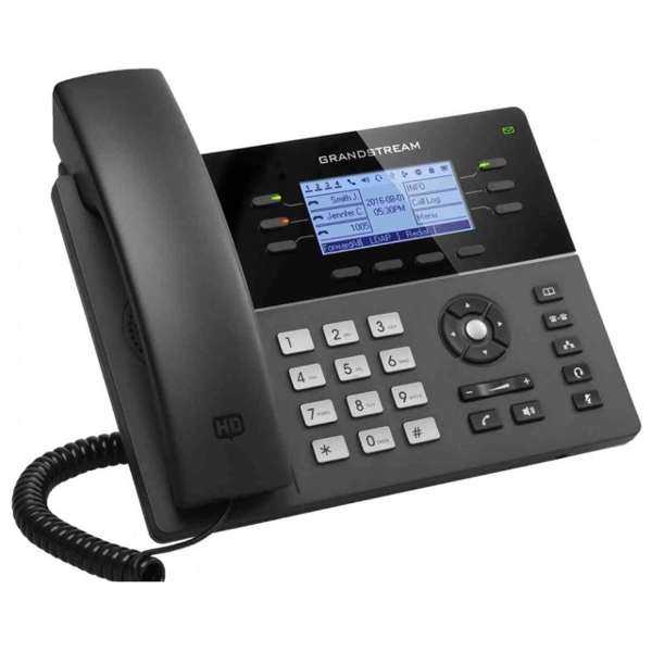 IP ტელეფონი Grandstream GXP1760 IP-Phone 6-lines, 6 lines, 6 dual-color line keys (with 3 SIP accounts