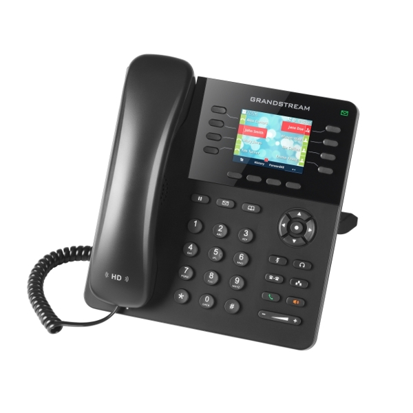 IP ტელეფონი Grandstream GXP2135 Enterprise HD IP Phone: 8 lines, 4 SIP accounts, 4 XML programmable context-sensitive soft keys