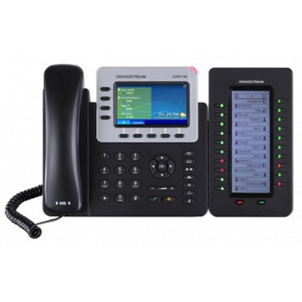 IP ტელეფონი Grandstream GXP2140 Enterprise IP Telephone: 4-line Enterprise HD IP Phone; 480x272 TFT color LCD