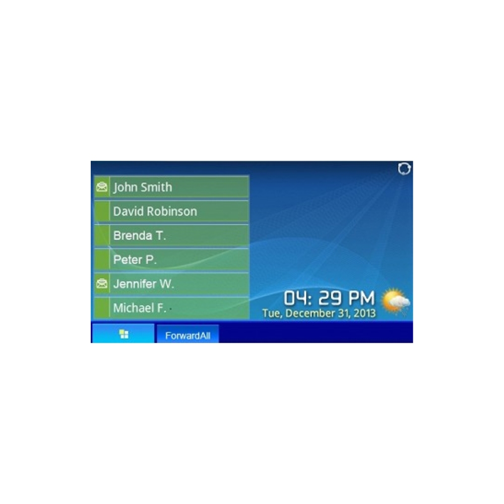 Grandstream GXP2160 Enterprise IP Telephone: 6-line Enterprise HD IP Phone; 480x272 TFT color LCD