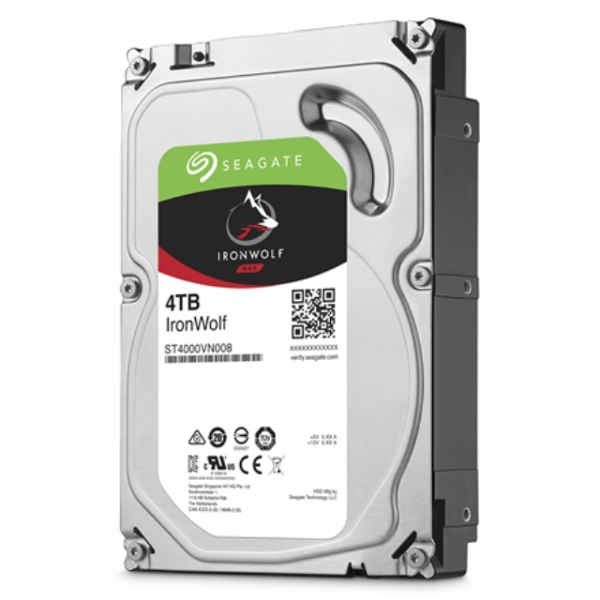 Seagate NAS HDD IronWolf 4TB 5900 RPM, 3.5 ", HDD, Serial ATA III, 64 MB