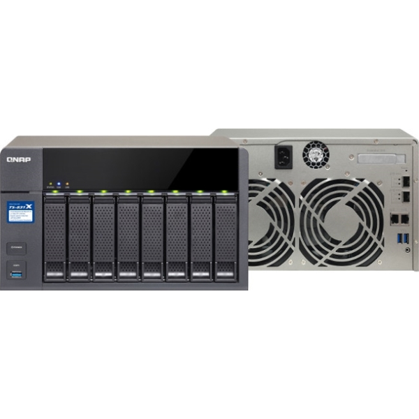 Storage system Qnap TS-831X-4G 8-bay Tower NAS