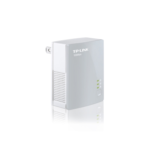 როუტერი TP-LINK AV500 Nano Powerline Ethernet Adapter, Ultra Compact Size, 500Mbps Powerline Datarate, 10/100Mbps Fast Ethernet, HomePlug AV, Green Powerline, Plug and Play, Single Pack