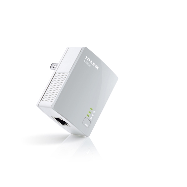 როუტერი TP-LINK AV500 Nano Powerline Ethernet Adapter, Ultra Compact Size, 500Mbps Powerline Datarate, 10/100Mbps Fast Ethernet, HomePlug AV, Green Powerline, Plug and Play, Single Pack