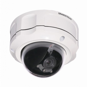 IP კამერა Grandstream GXV3662_FHD: Anti-Vandal IP66 Day/Night IP Dome Camera, 2048H x 1536V, CDS Sensor, 1/3", 3.3-12mm, F1.6-F3.2 (F1.4-F2.9), DC-Iris lens, 0.05Lux, Bi-directional audio support, PoE