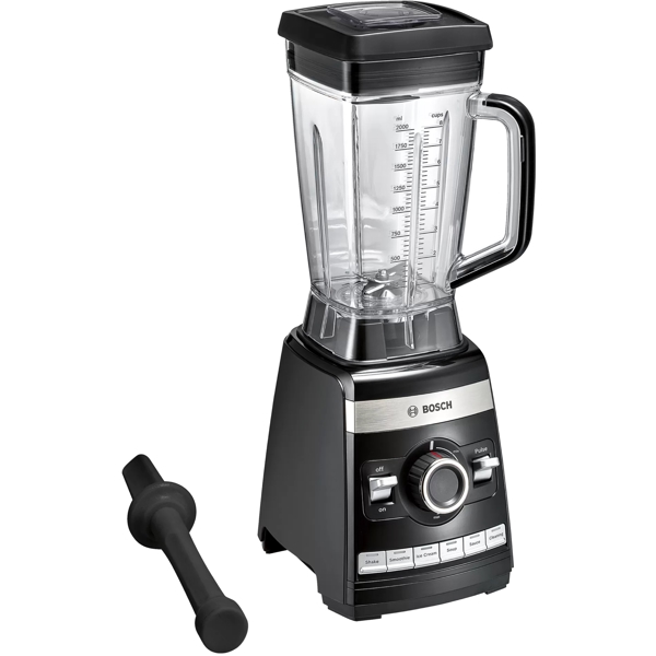 ბლენდერი Bosch MMBH6P6B, 1600W, 2L, Blender, Black