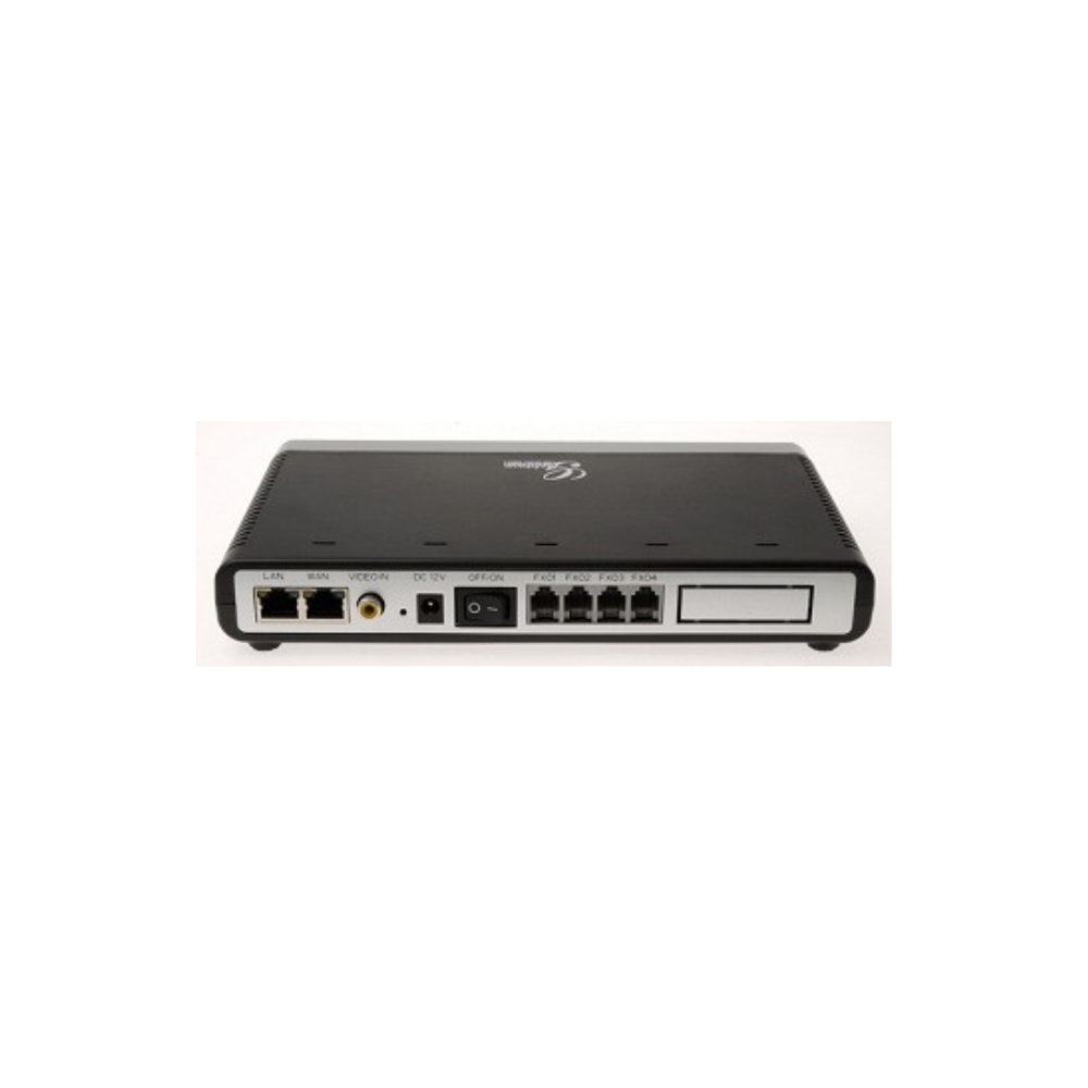 VoIP შლუზი GRANDSTREAM GXW4104 4 ports; 2 10/100 Mbps network ports; Comprehensive codec support, caller ID, flexible dial plans and security protection