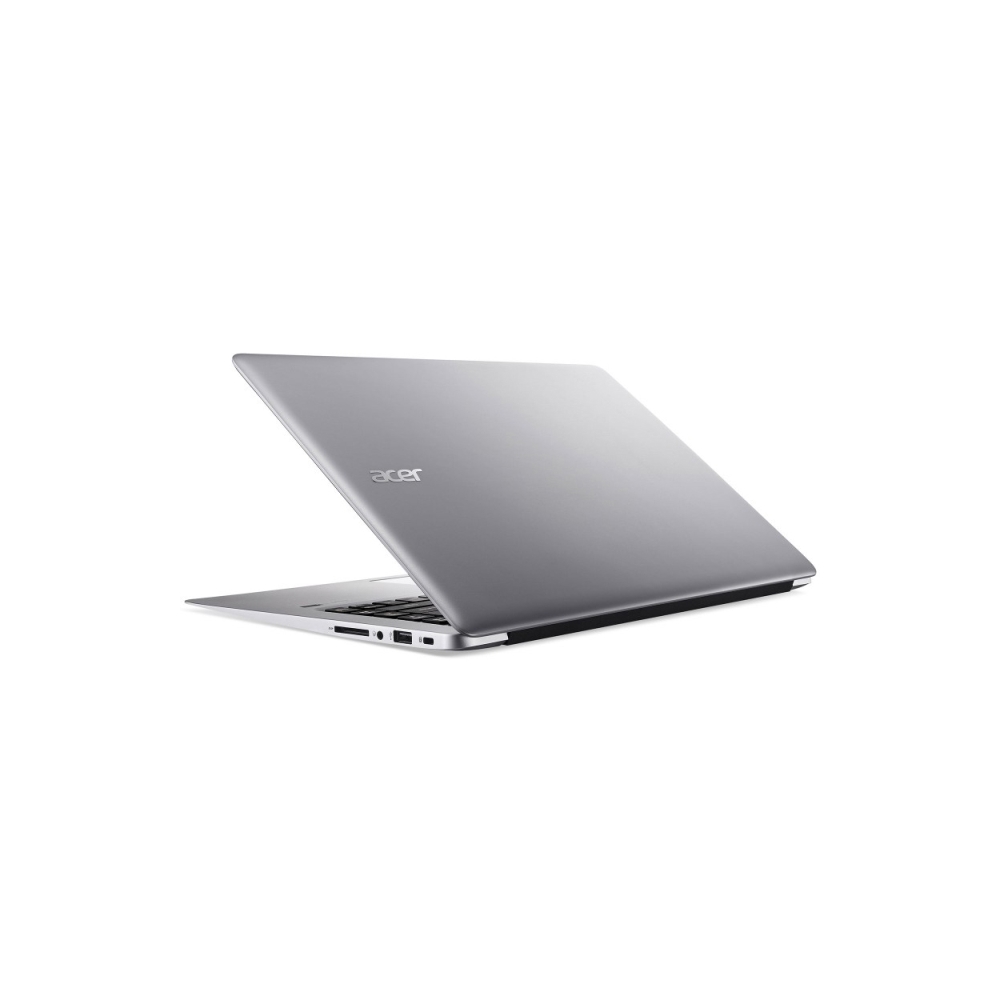 ნოუთბუქი  acer SF314-51-324P, Sparkly Silver, Intel® Core™ i3-6006U, 14" FHD Acer CineCrystal™, HD Webcam, HD Graphics 520, 4Gb DDR4, 128 GB SSD, No DVD, SD card Reader, 802.11b/g/n + BT, 4CELL Li-ion.
