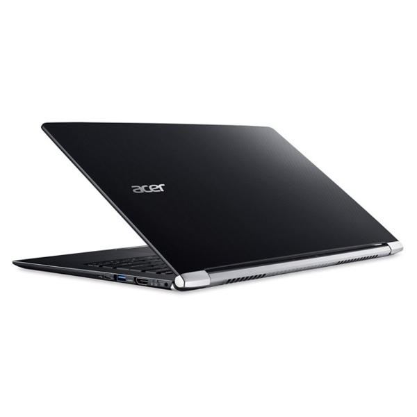 ნოუთბუქი  ACER  SF514-51-772E, Obsidian Black, Intel® Core™ i7-7500U, 14" FHD Acer CineCrystal™ IPS, HD Webcam, Win 10 Home + Office 365 1 month Trial, HD Graphics 620, 8GB LP DDR3, 256GB SSD, No DVD, SD card Reader, 802.11ac + BT, 3CELL Li-Polymer. 