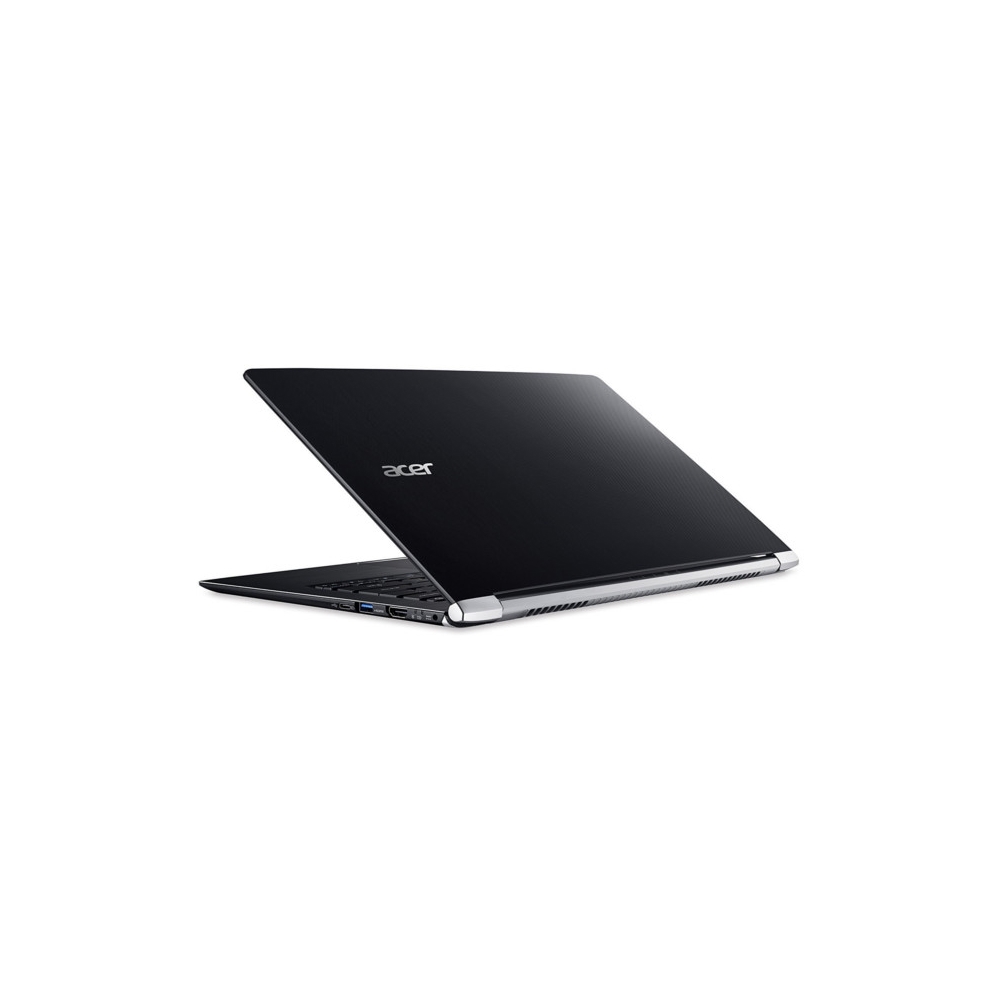 ნოუთბუქი  ACER  SF514-51-772E, Obsidian Black, Intel® Core™ i7-7500U, 14" FHD Acer CineCrystal™ IPS, HD Webcam, Win 10 Home + Office 365 1 month Trial, HD Graphics 620, 8GB LP DDR3, 256GB SSD, No DVD, SD card Reader, 802.11ac + BT, 3CELL Li-Polymer. 