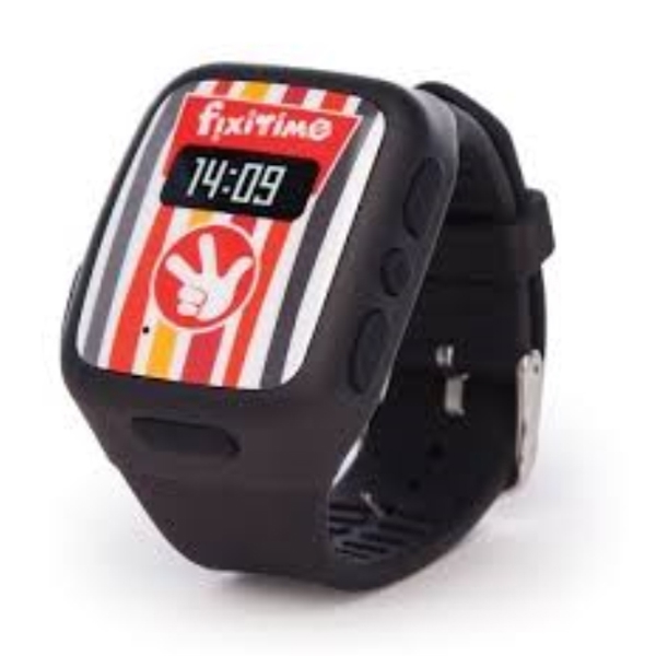 GPS საათი ELARI FIXITIME 2 KIDS GPS/LBS/WIFI WATCH-PHONE (MICROSIM) (BLACK)