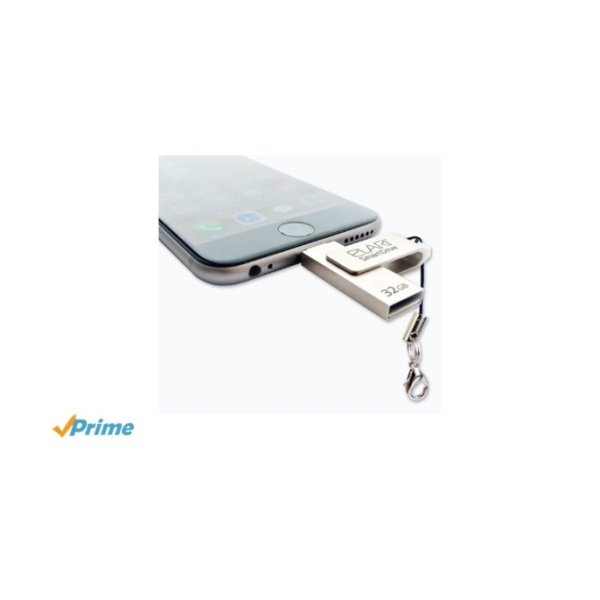 ფლეშ მეხსიერება ELARI SMARTDRIVE USB2.0 FLASH DRIVE LIGHTNING/USB (MFI) 32GB