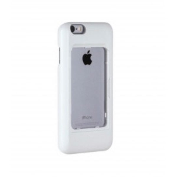 მობილურის აქსესუარი Elari Click-case CardPhone for iPhone 6/6S (White)