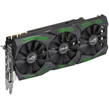 ვიდეო დაფა  PCI EXPRESS 8GB ASUS  STRIX-GTX 1080 8GB, GDDR5X, DVI, HDMIX2,