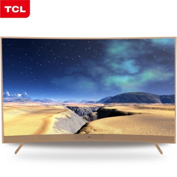 ტელევიზორი LED TCL 49"(124CM) 49P3CFS CURVE GOLD SMART  ANDROID QUARD COREA7 1GHZ 16:9 FHD 1920X1080  8MS 178*178* 280CDM2 4000:1 COMPONENT 2XHDMI 1XMHL LAN DVB-TT2