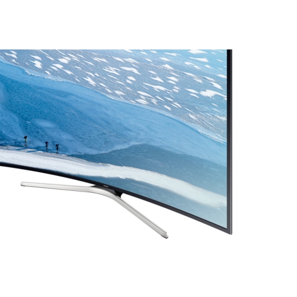 ტელევიზორი LED SAMSUNG TV 40" (102CM) UE40KU6300UXRU  SILVERBLACK  SMART UHD 3840X2160  DVB-T2CS2  4XHDMI 4XUSB WIFI LAN CI+