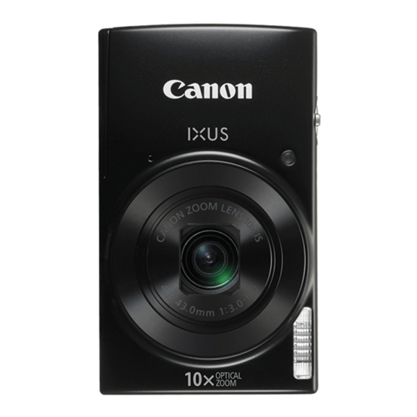 ფოტო აპარატი Canon  IXUS 190 Black, 20 MP 1/2.3 Type CCD , Aperture f3.0 - f6.9 , Optical Zoom: 10 x ,Digital Zoom: 4 x , Image Stabilization , HD video , 95.3 x 56.8 x 23.6 mm; Weight: 137 g , 2 Year Canon Official Warranty