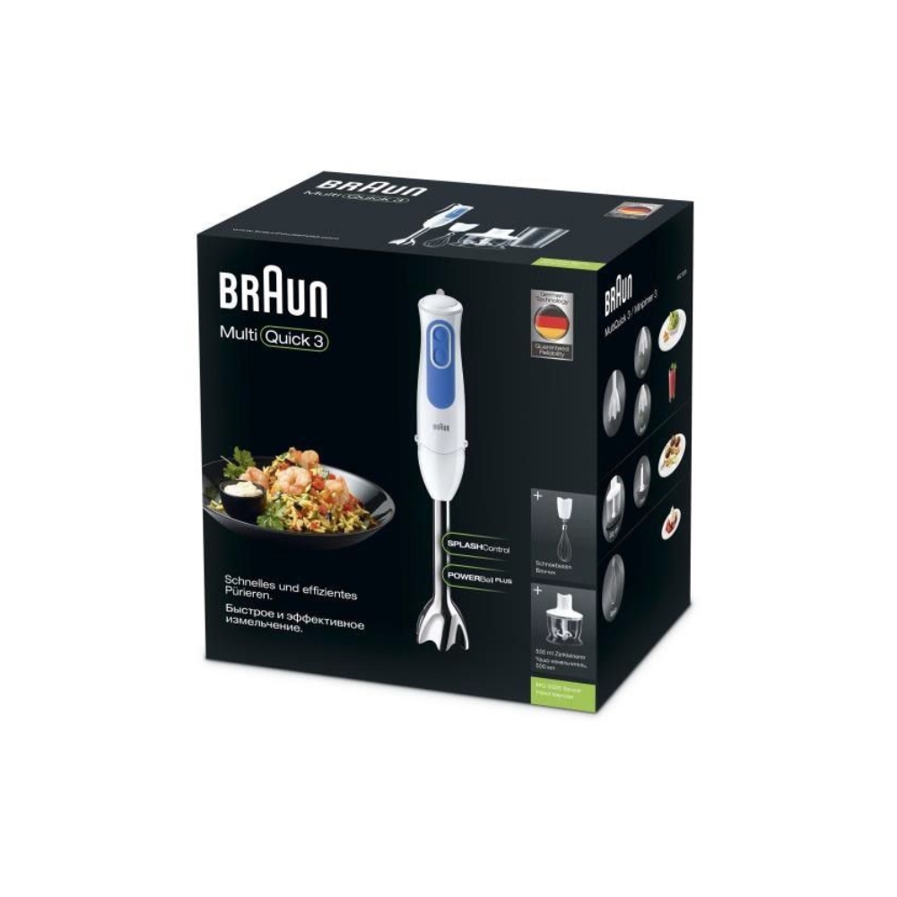 ხელის ბლენდერი BRAUN MQ3035WH