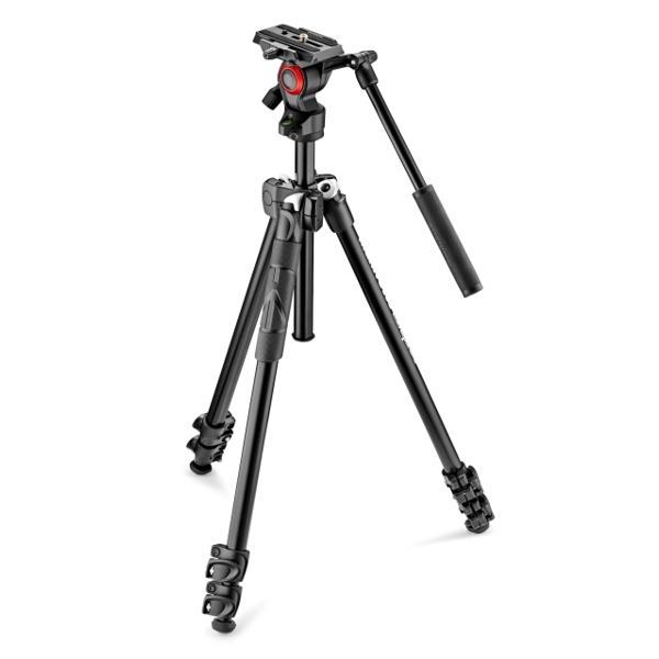 შტატივი   Manfrotto  290 light kit with videi head, MK290LTA3-V