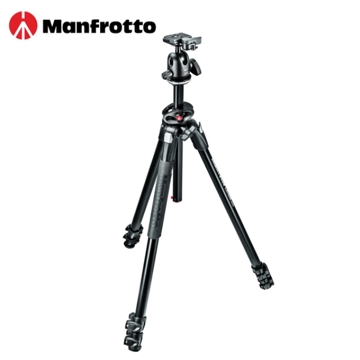 შტატივი  Manfrotto MK290DUA3-BH 290 DUAL Kit Ball Head, 173cm : 61cm : 68.5 cm Type: Tripod, Body Material: Aluminium, Color: Black, 