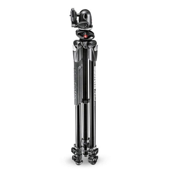 შტატივი  Manfrotto MK290DUA3-BH 290 DUAL Kit Ball Head, 173cm : 61cm : 68.5 cm Type: Tripod, Body Material: Aluminium, Color: Black, 