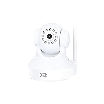 TREVI  IP  WIRELESS CAMERA HD VISION  HD WITH ROTATION WI-FI VIDEO RESOLUTION HD (720P) ,LENS Ø 3.6 MM  CMOS SENSOR 1 MPX,  0 ~ 355 ° HORIZONTAL; VER