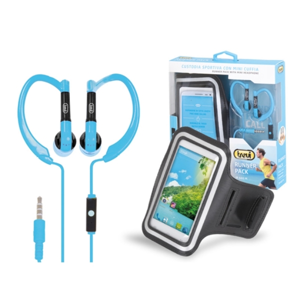 ყურსასმენი TREVI RUNNER PACK  HEADPHONES JR 660 M BLUE