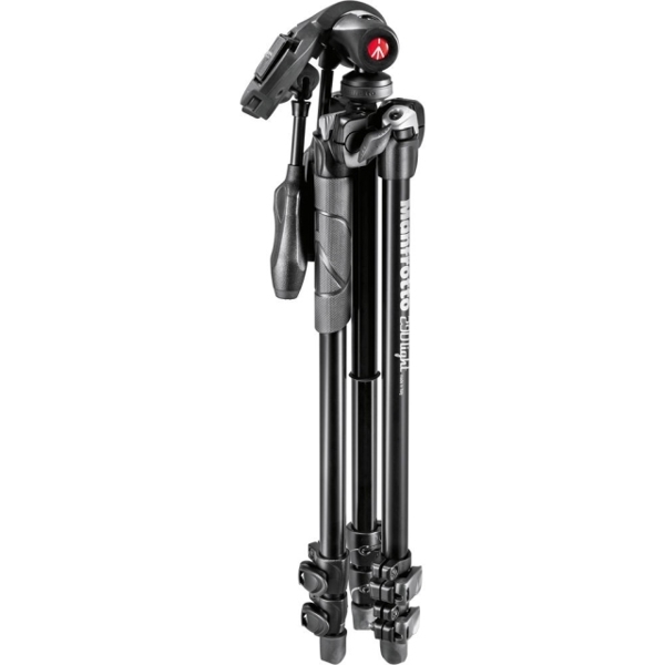შტატივი  Manfrotto MK290LTA3-3W 290 light kit 3 Way, Type: Tripod  Body Material: Aluminium Folded - 55.5 CM Max Height - 144 CM Color: Black