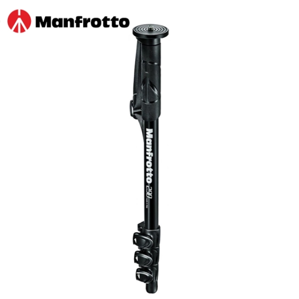 შტატივი MANFROTTO MM290A4 290 ALU MONOPOD, 4-Sect. "Material - Aluminium Folded - 49 CM Max Height - 151 CM Safety Payload - 5.00 KG Weight - 0.54 KG"