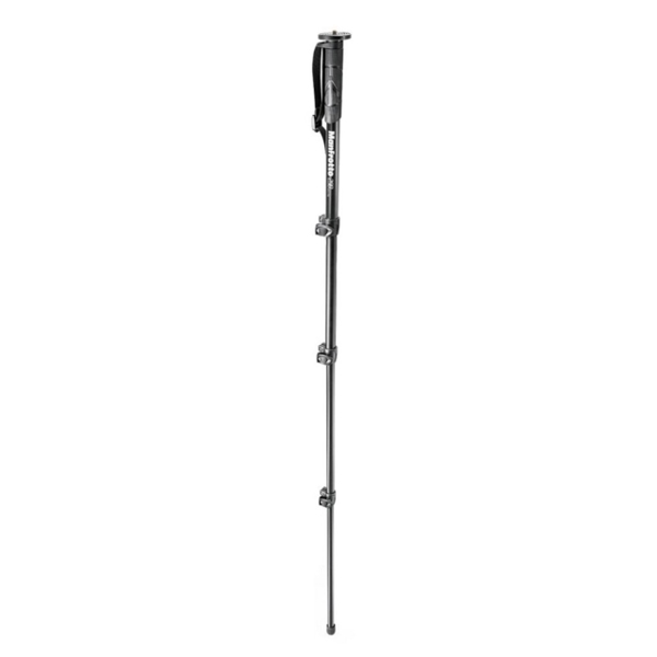 შტატივი MANFROTTO MM290A4 290 ALU MONOPOD, 4-Sect. "Material - Aluminium Folded - 49 CM Max Height - 151 CM Safety Payload - 5.00 KG Weight - 0.54 KG"