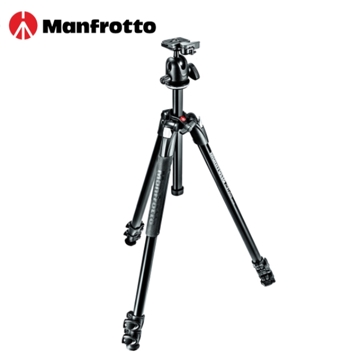 Manfrotto MK290XTA3-BH 290 XTRA Kit,Alu 3 sec.tripod with ball head  Folded - 65 CM Max Height 170 CM "Material Aluminium