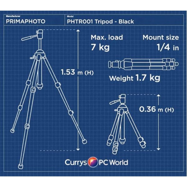 შტატივი  Primaphoto  foldable  kit 001   PHTR001